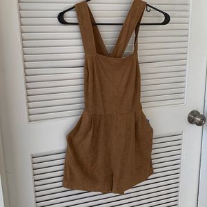 Favorite velvet romper.